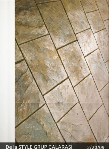 Beton Amprentat Modele
